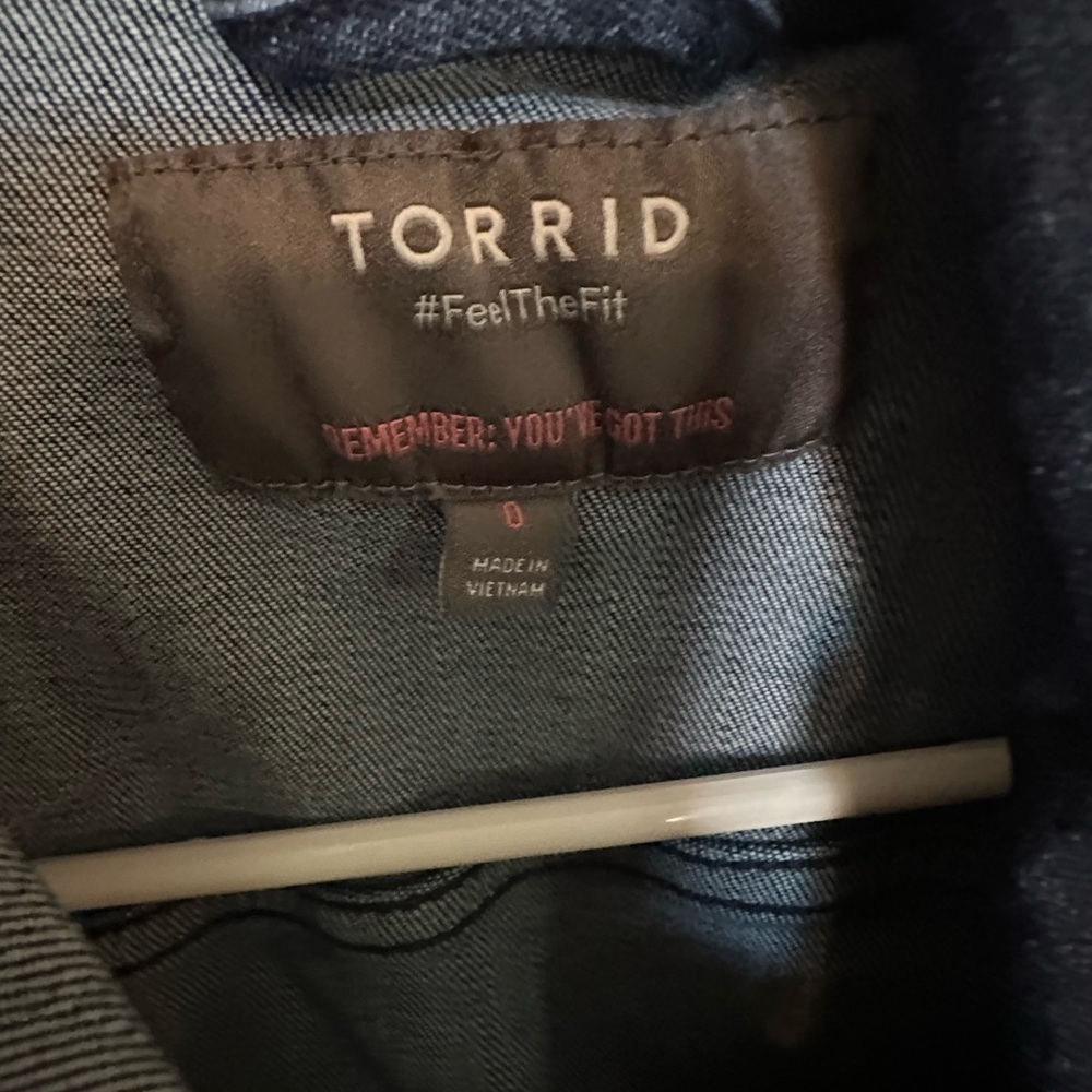 Torrid Blue Denim Jacket - Picture 3 of 3